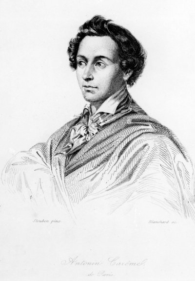 Marie-Antoine Carême, Frontispiz zu 